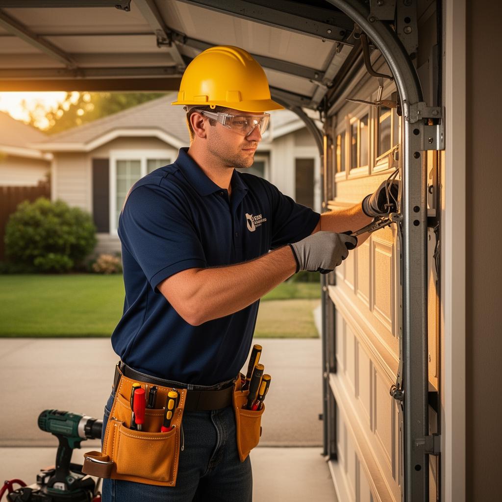 Our expert technician at work